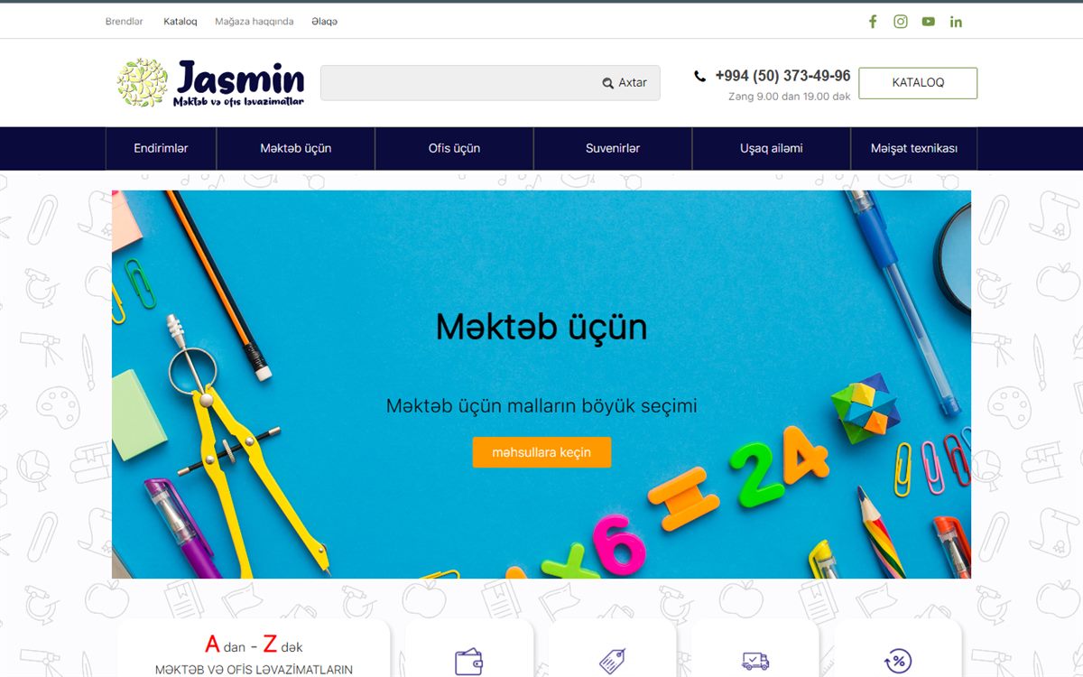 Jasmin — ofis ləvazimatları